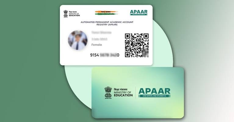 Apaar id card Apaar id card